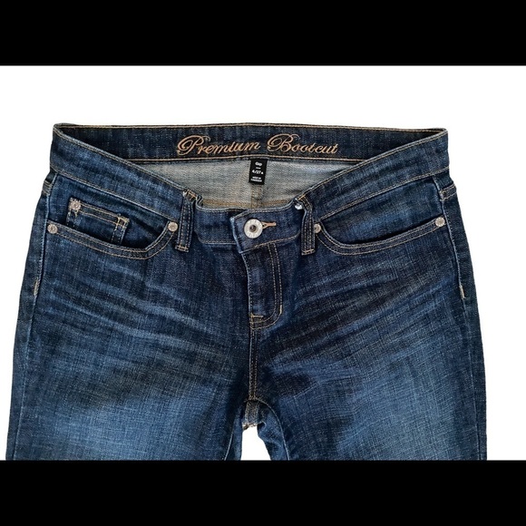 Gap Premium Bootcut Denim Jeans Pant Women 4/27 A Petite - Picture 2 of 4